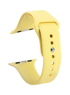 Replacement Band For Apple Smartwatch 42mm Yellow