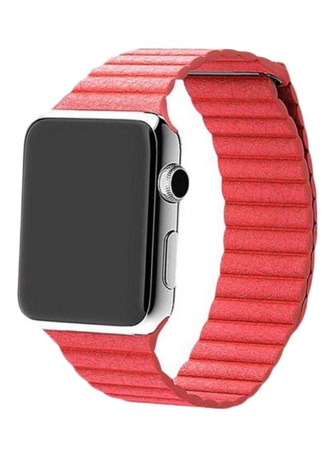 Generic - Replacement Loop Band For Apple Watch 42mm Red - Image 1