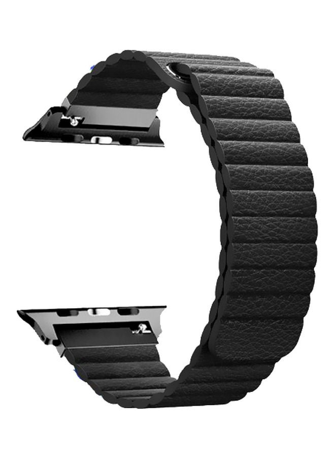 Ozone Replacement Band For Apple Watch Series 1/2/3/4 38/40mm Black - Image 1