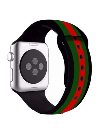 Replacement Band For Apple Watch Series 1/2/3/4 44mm Red/Black/Green - v1570706984/N30714025A_1