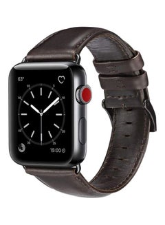 Replacement Band For Apple iWatch Series 4/3/2/1 44mm Brown