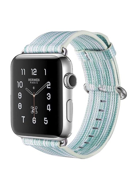 Replacement Band For Apple Watch Series 3/2/1 38mm Green/Blue