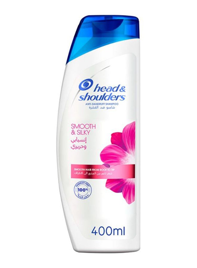 Head & Shoulders Smooth And Silky Anti-Dandruff Shampoo 400ml 