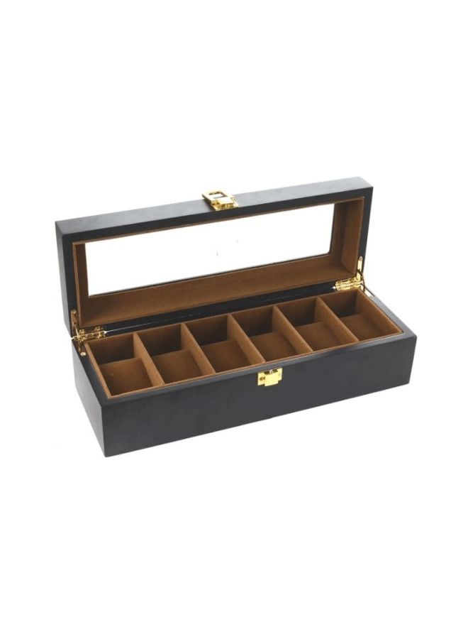 Generic - 6-Slot Watch Jewellery And Watch Storage Box - Image 1