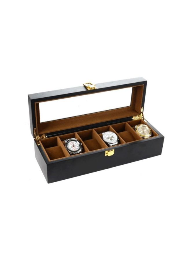 Generic - 6-Slot Watch Jewellery And Watch Storage Box - Image 1