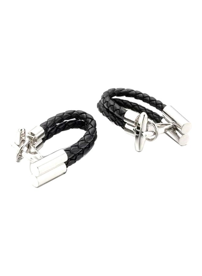 Generic - Leather Cufflinks - Image 1