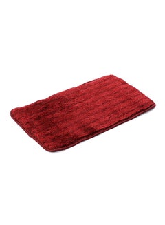 snooze 3-Piece Bath Rugs Dark Red 50 x 80cm  - Image 3