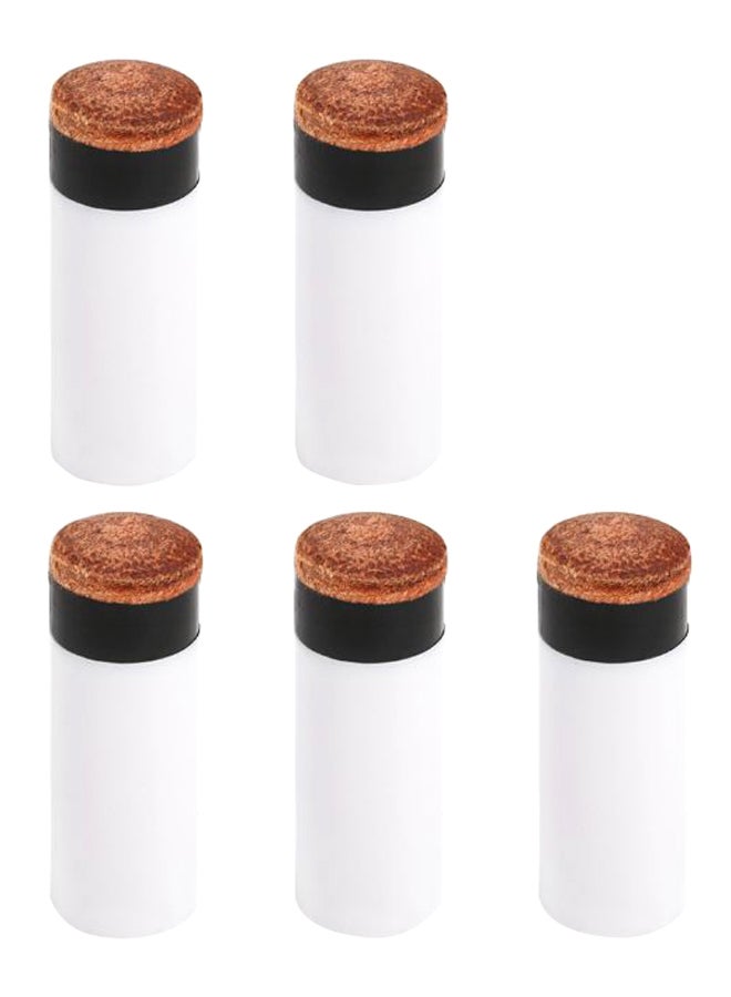 Generic 5-Piece Ferrules Billiard Cue Tips Set  - Image 1