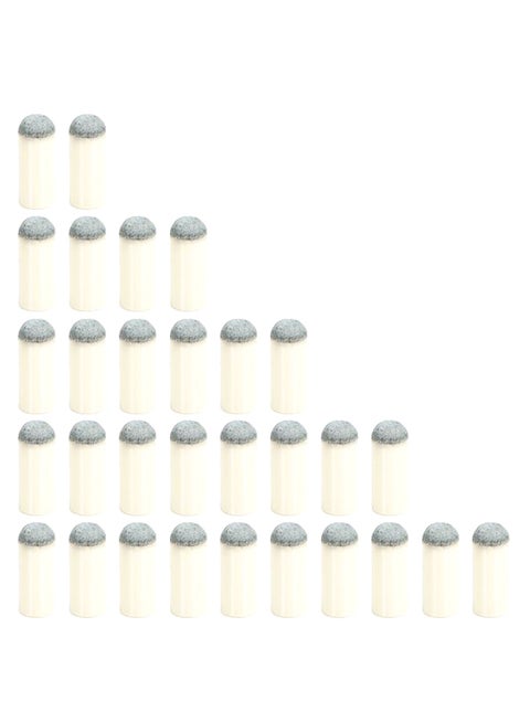 100-Piece Ferrules Head Billiard Cue Tips Set