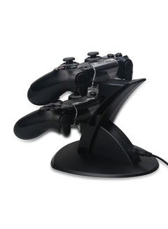 أو تي في أو حامل شحن سلكي مزدوج IV-P4002 لوحدة تحكم Ps4 Slim/Pro  - Image 3