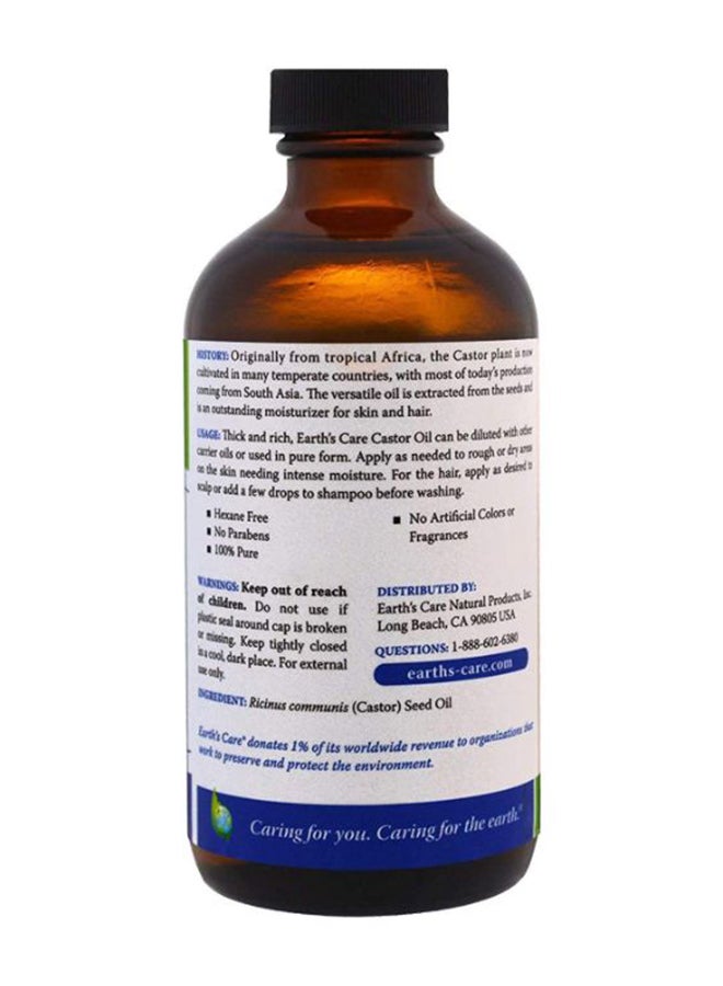 Earth care - Nourishing Natural Moisturizing Castor Oil 236ml - Image 1