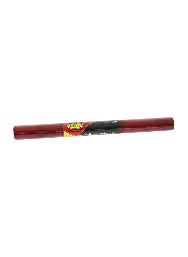 class Self Adhesive Velvet Roll Dark Red 