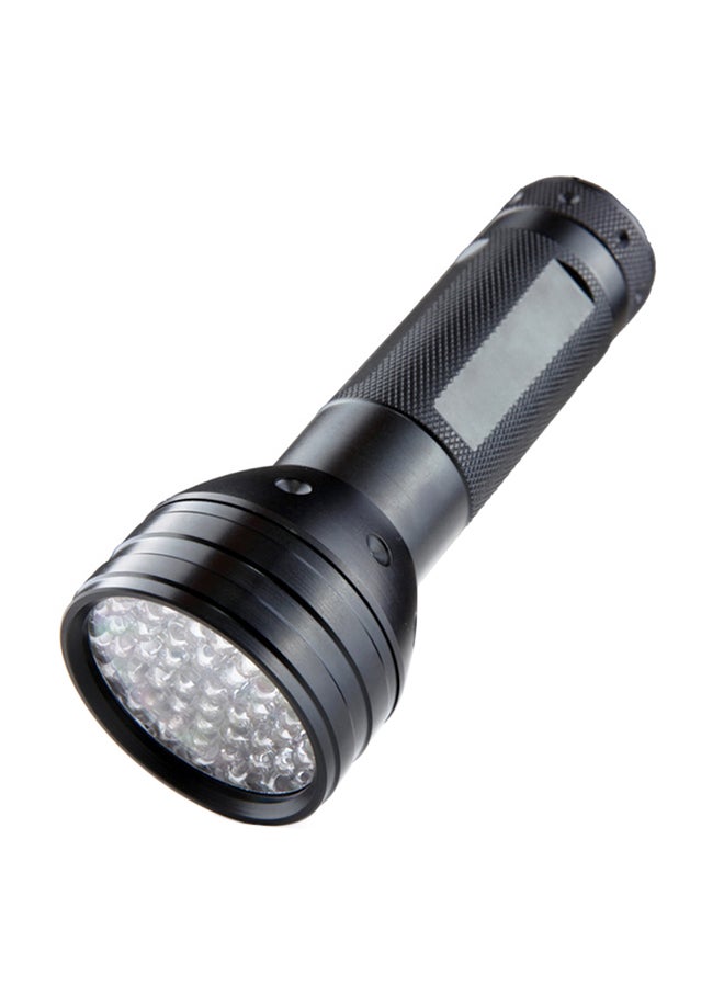 51 LED UV Portable Flashlight Black 10 x 3 x 2.7cm