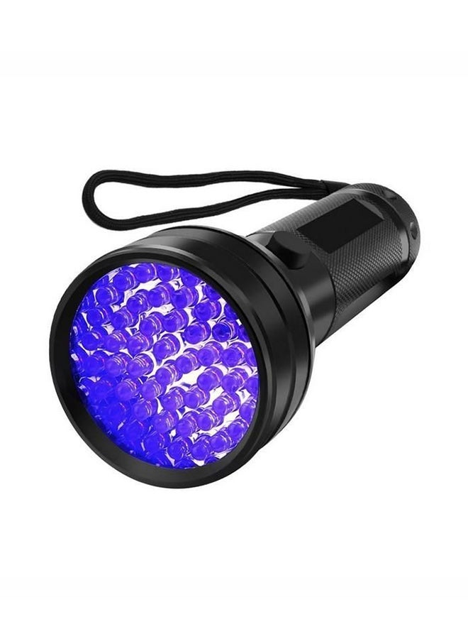 LED UV Detection Flashlight Black 3.6 x 11.5cm - Image 2