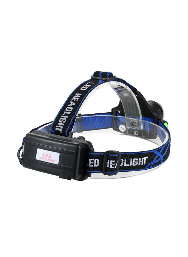Rotatable Ultra Bright Head Flashlight Black/Blue 7.5 x 6.5cm - Image 3
