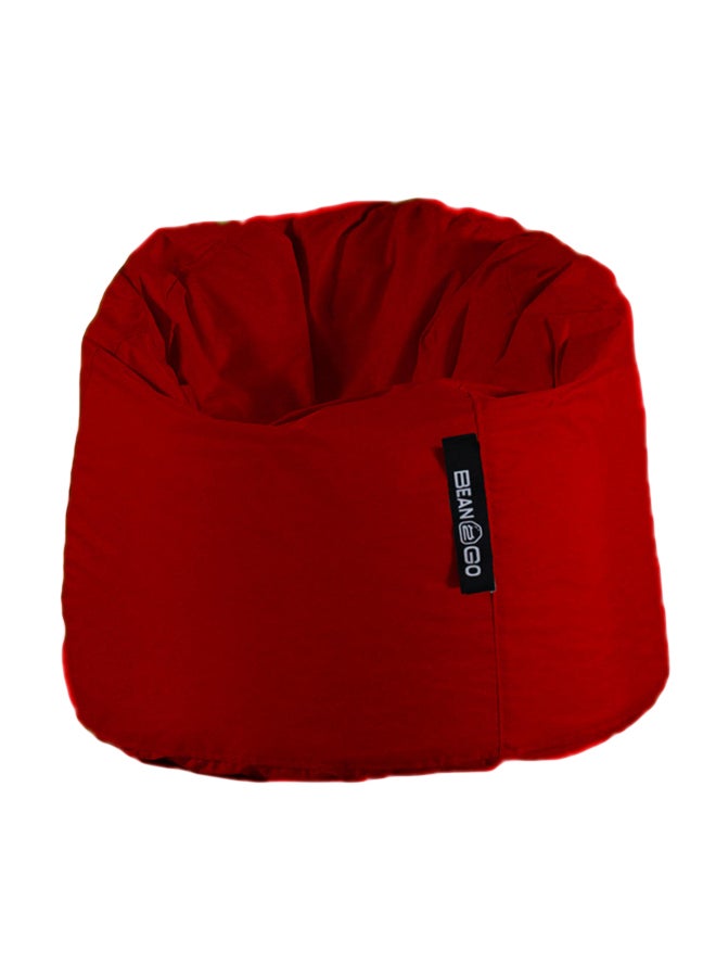 بين تو جو مقعد بين باج قياسي من مادة PVC أحمر 80x60سم