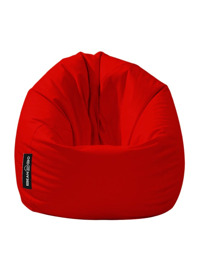 بين تو جو كيس قماش جراند من مادة من بلاستيك بي في سي أحمر 90x70سم