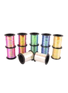 class 12-Piece Coloured Ribbon Multicolour 