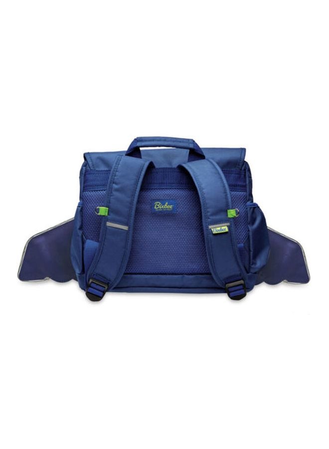 Bixbee Space Racer Backpack With LED Light Blue/Purple/Green  - Image 2