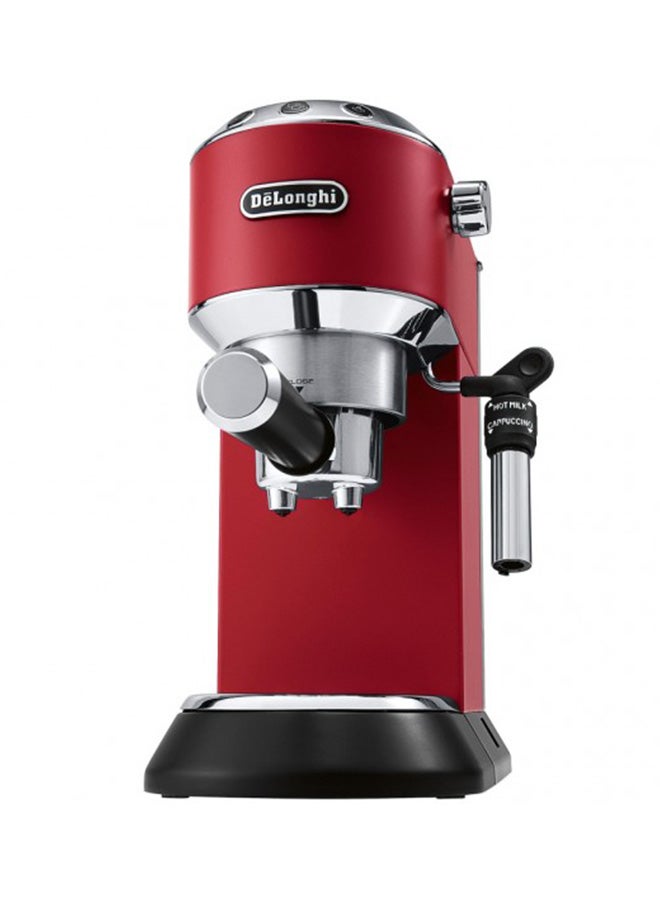 ديلونجي ماكينة صنع قهوة إسبريسو بمضخة 0.9 L 1300.0 W EC685-BLACK/RED أحمر وأسود - Image 1