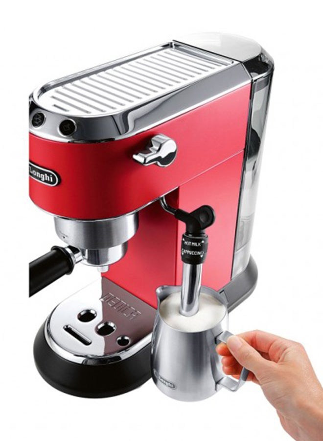 ديلونجي ماكينة صنع قهوة إسبريسو بمضخة 0.9 L 1300.0 W EC685-BLACK/RED أحمر وأسود - Image 3