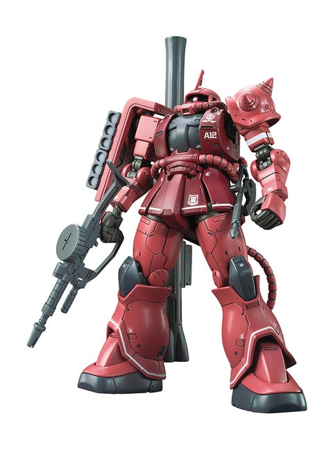 HG The Origin Char's Zaku II Red Comet Ver Model Kit