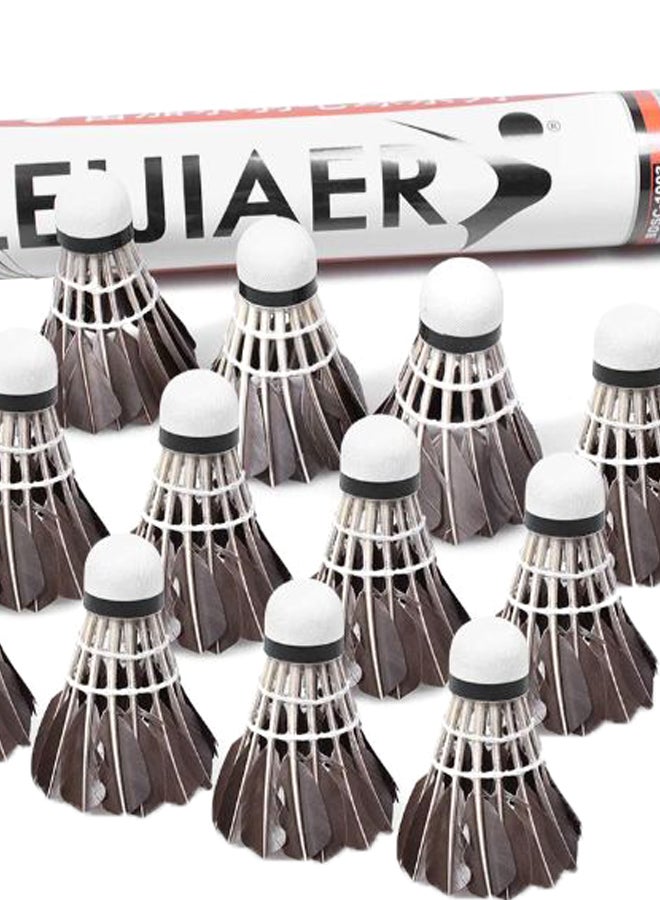 ليجير طقم كرات تنس الريشة مكون من 12 قطعة - Image 2