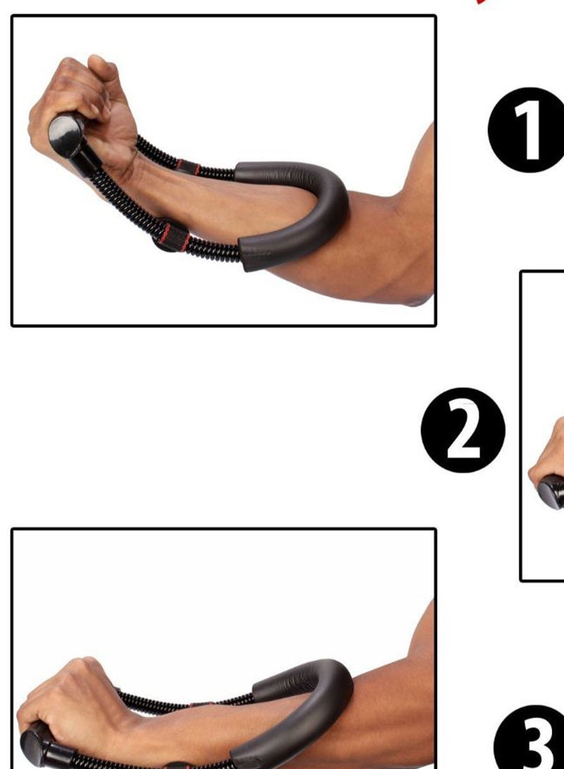 Max Strength Adjustable Power Wrist Exerciser 35cm - Image 2