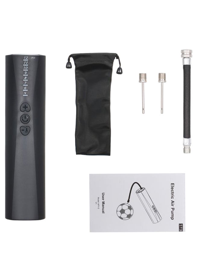 Generic Low Noise Automatic Electric Ball Air Pump With Needle And Nozzle  - Image 2