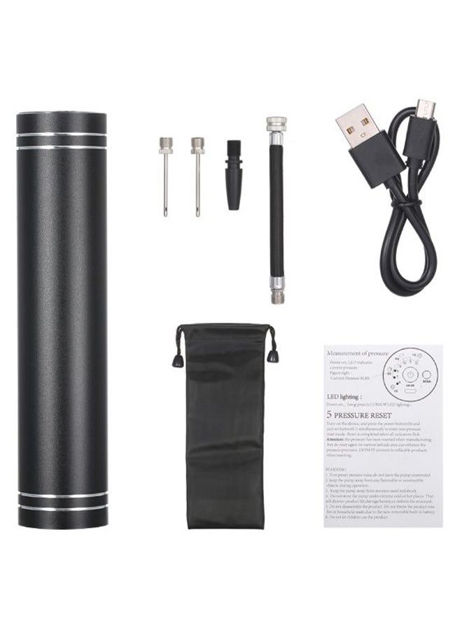 Generic Rechargeable Electric Ball Air Pump With Needle And Nozzle  - Image 1