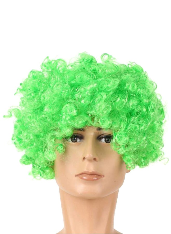 Explosion Curly Soccer Fans And Party Wig - Image 2