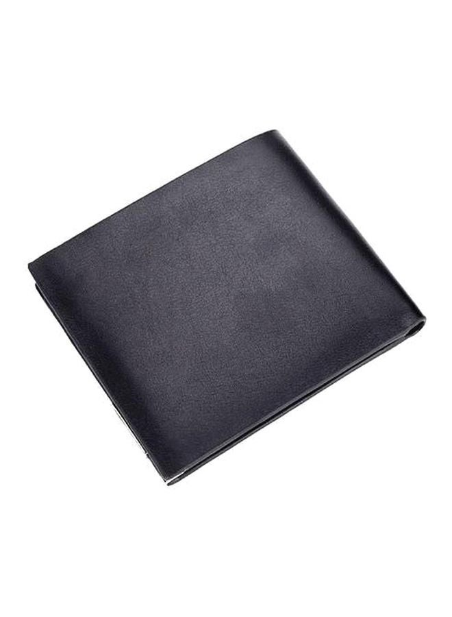 Bi-Fold Leather Wallet Black  - Image 2