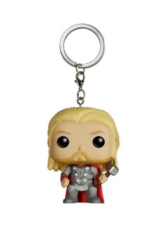 Funko Marvel Character Thor Model keychain Beige/Grey/Silver  - Image 1