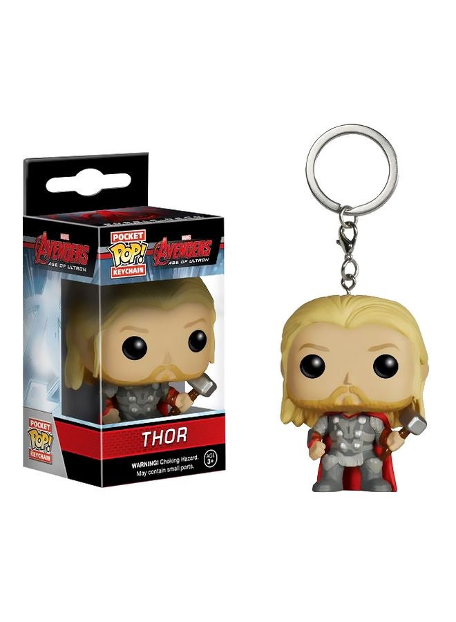 Funko Marvel Character Thor Model keychain Beige/Grey/Silver  - Image 2