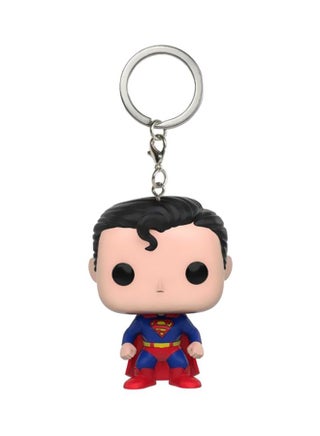 Justice League Superman Model Keychain Beige/Blue/Black - v1570715263/N30721757A_1