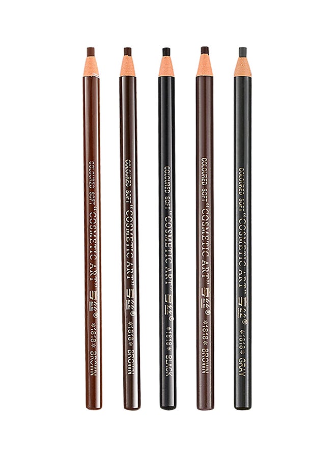 5-Piece Eyebrow Pencil Multicolour - v1570716559/N30596586A_1