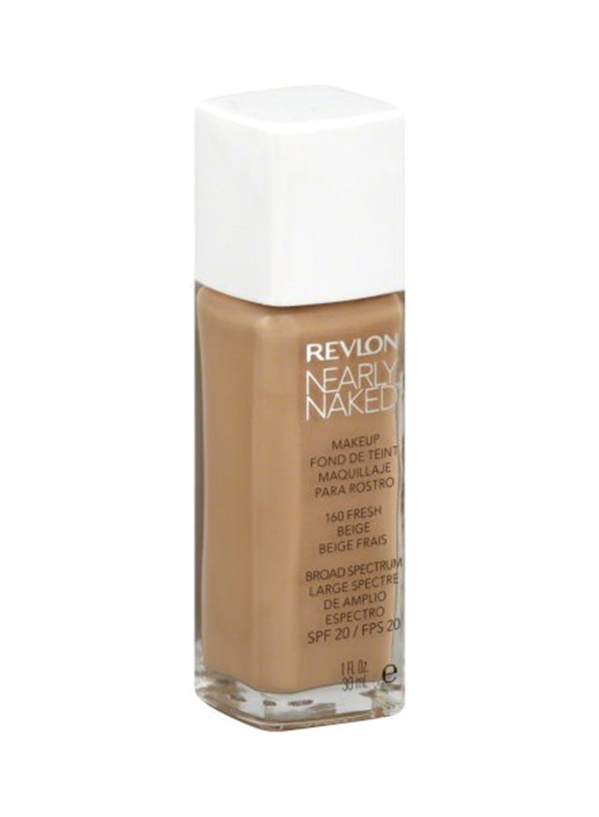 Revlon Nearly Naked Make Up Foundation SPF 20 Beige 