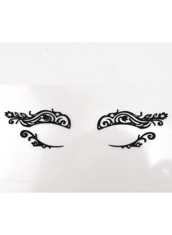 Suncolor Hair - Reusable Eye Liner Sticker Black - Image 1