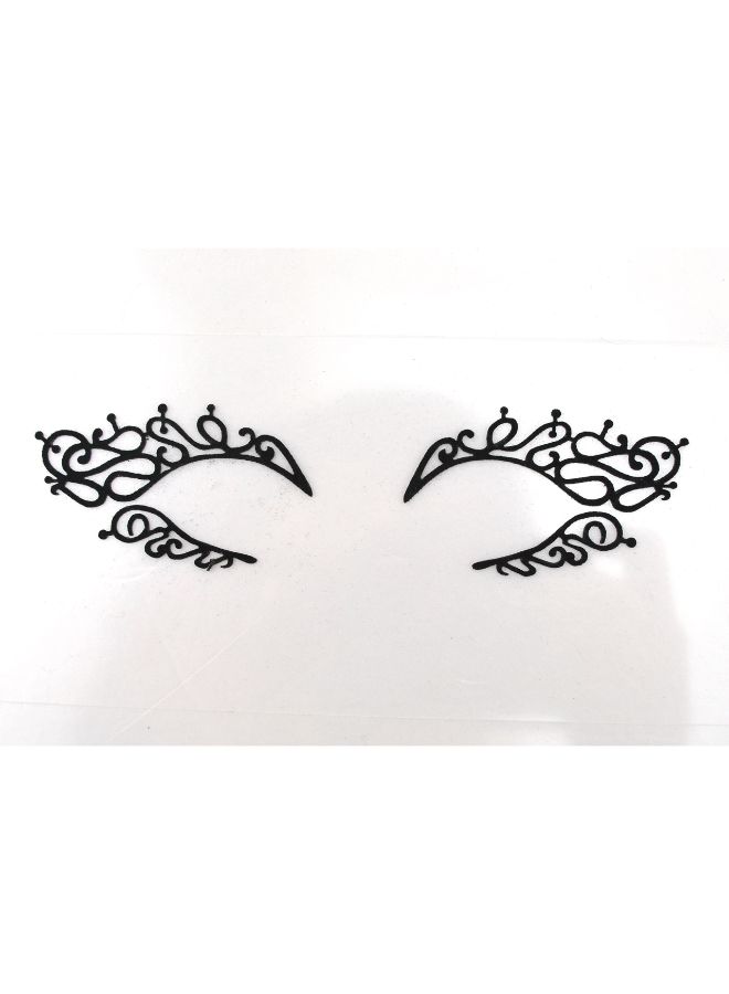 Suncolor Hair - Reusable Eye Liner Sticker Black - Image 1