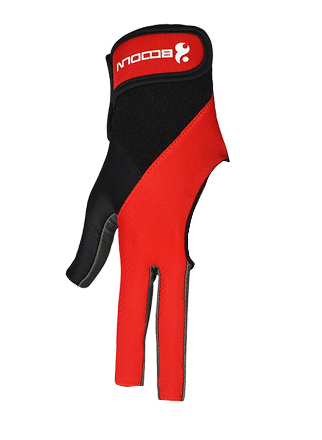 BOODUN Three Cut Pool Cue Billiard Gloves S-M  - Image 1