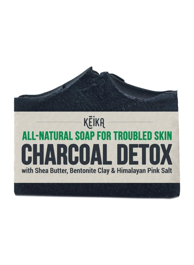 keika naturals Charcoal Detox All Natural Soap For Troubled Skin  - Image 1