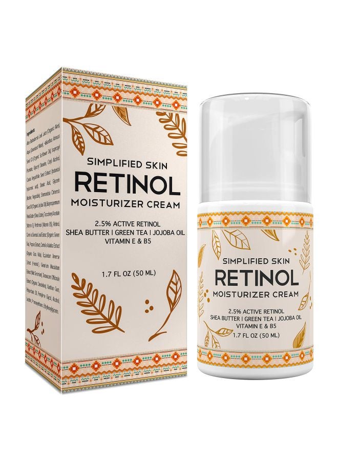 simplified skin - Ratinol Moisturizer Cream 50ml - Image 1