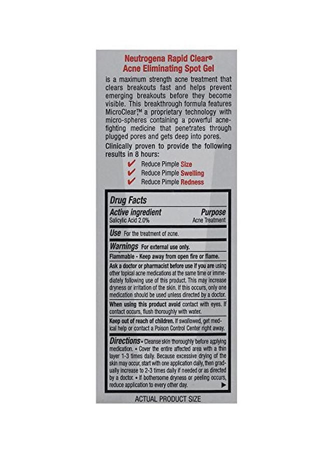 Neutrogena - Rapid Clear Acne Eliminating Spot Gel 15ml - Image 1