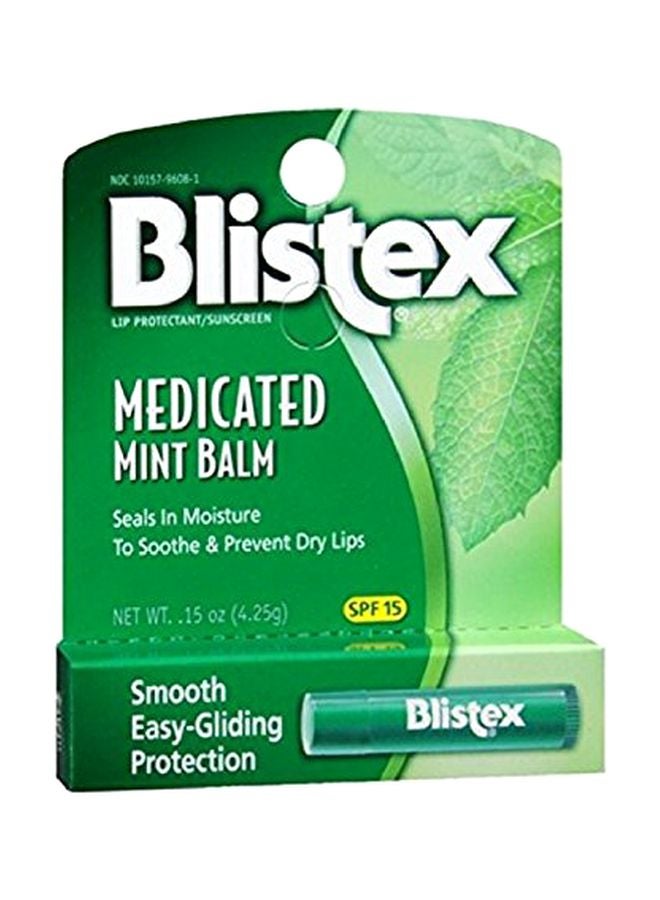 Blistex 6-Piece Medicated Mint Balm SPF 15