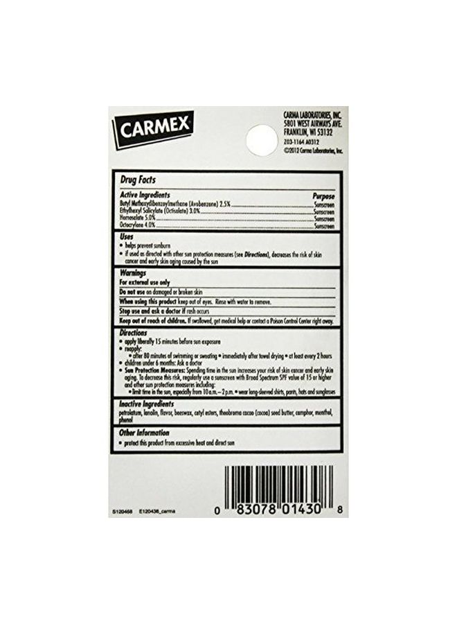 CARMEX Pack Of 4 Everyday Soothing Lip Balm - Cherry - Image 2