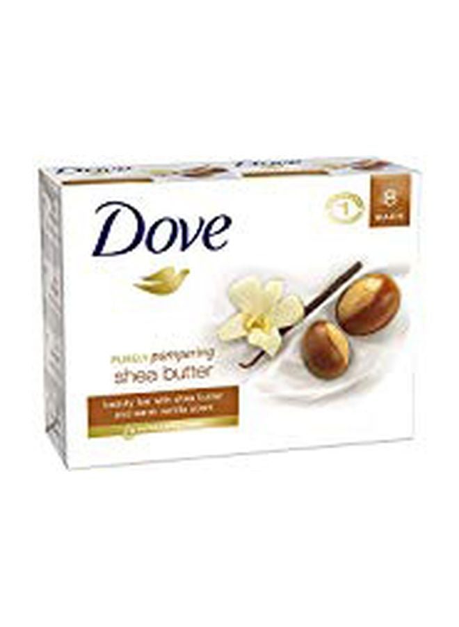 DOVE BAR 8-Piece Shea Butter Bathing Bar