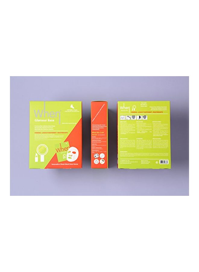 When Pack Of 12 Bio-Cellulose Firming Sheet Face Masks 23ml - Image 3