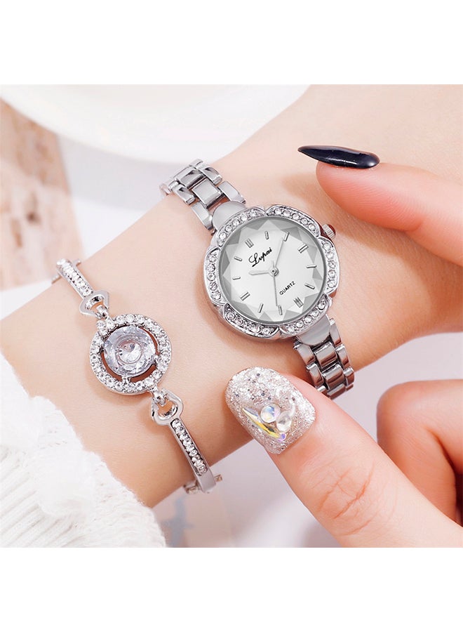 Lvpai - Women's 2-Piece Alloy Analog Watch Set P888-G - Image 1