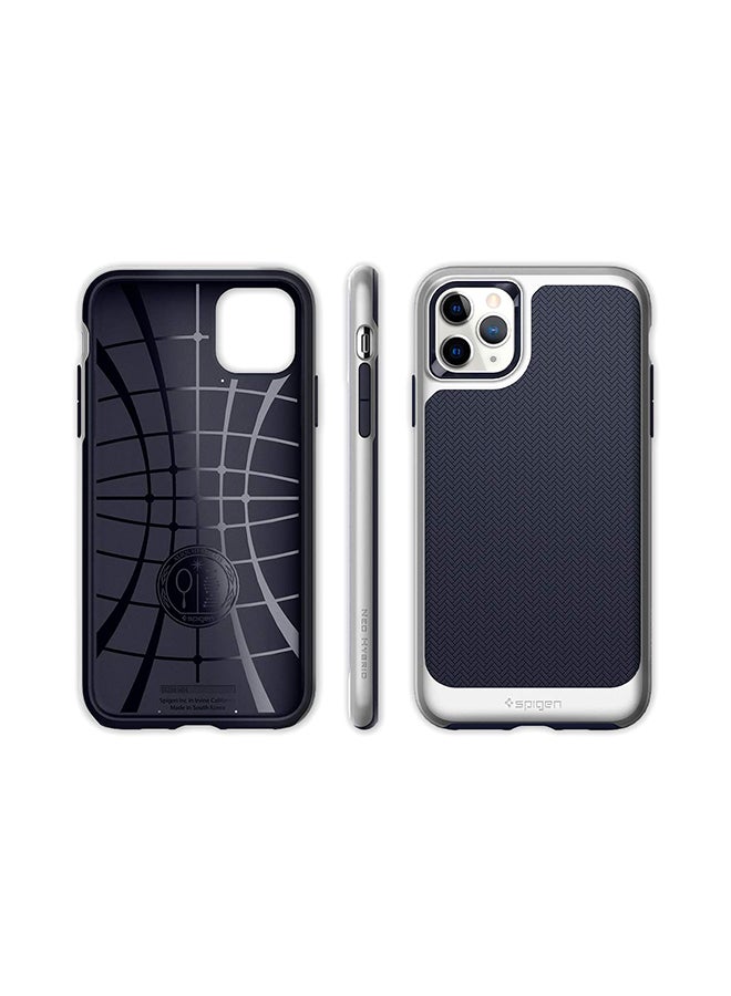 Spigen Neo Hybrid Protective Case Cover For Apple iPhone 11 Pro Satin Silver - Image 1