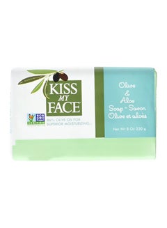 Kiss My face 3-Piece Pure Olive Oil And Aloe Vera Moisturizing Soap  - Image 3